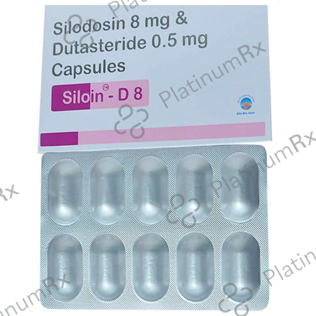 Siloin D 8mg/0.5mg Tablet