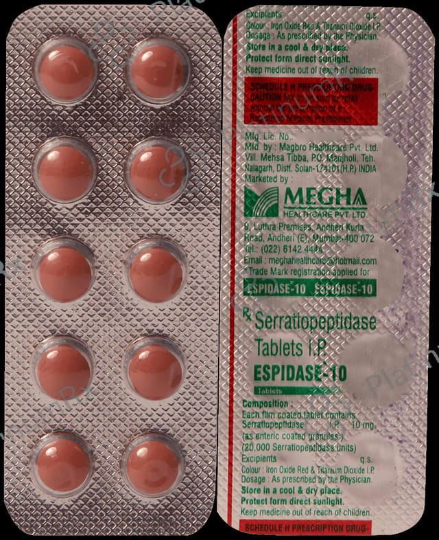Espidase 10mg Tablet