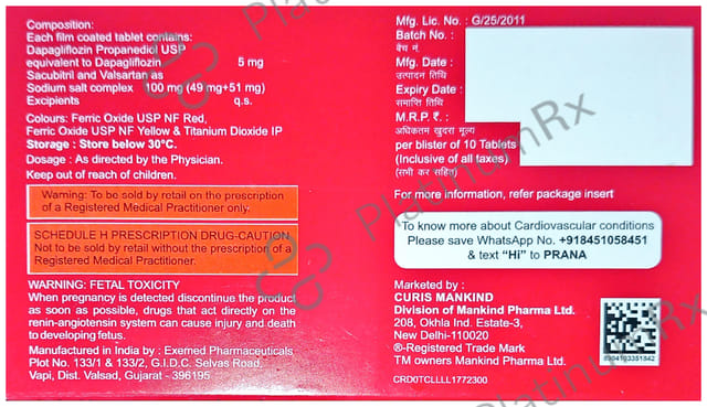 Neptaz D 100/5mg Tablet 10s