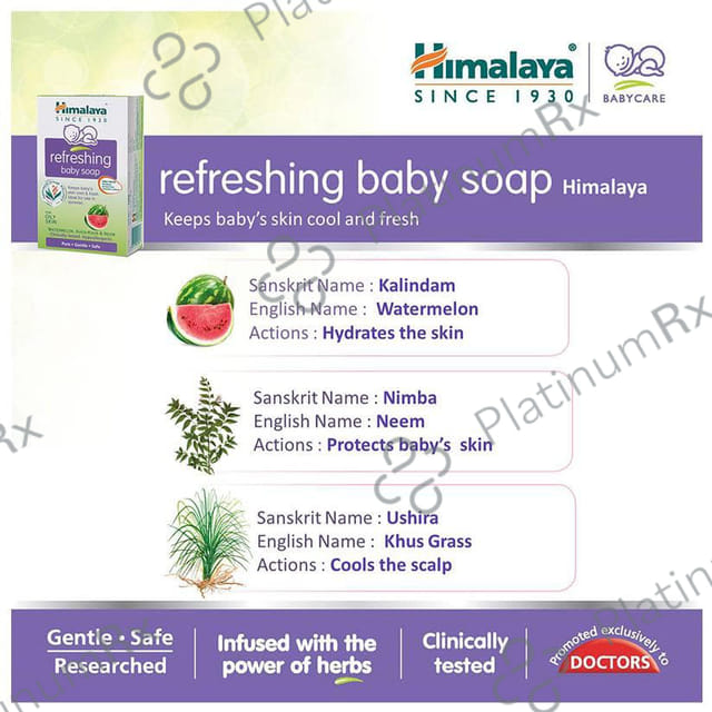 Himalaya Refreshing Baby Soap 75gm