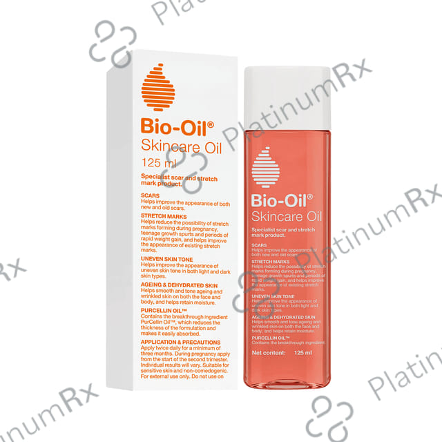 Bio-Oil Original Face & Body Oil - For Stretch Marks & Scar Removal 125 ml