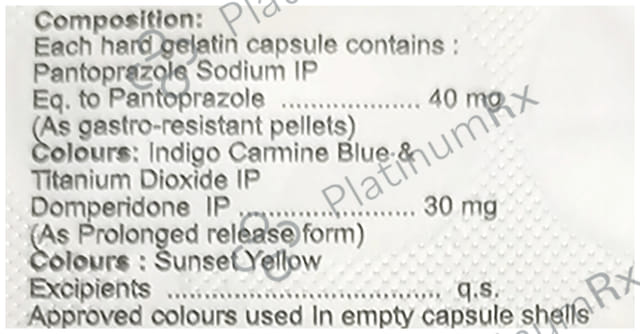 Pentowok DSR 30/40mg Capsule 10s