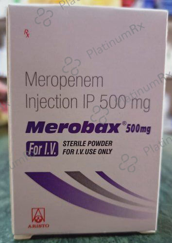 Merobax 500mg Injection 1s