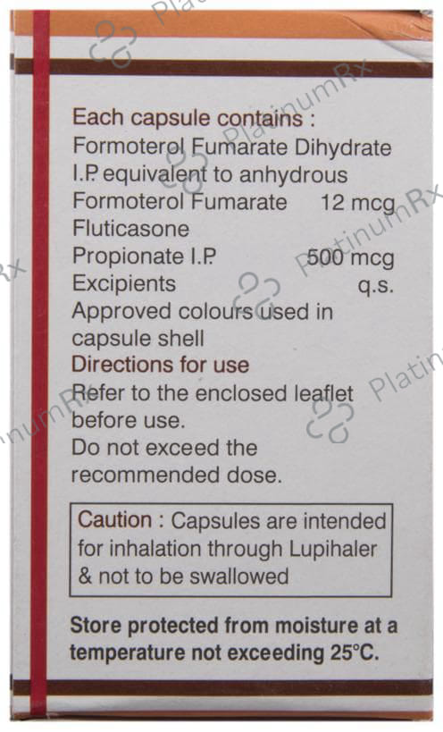 Formoflo Forte 500/12mcg Transcaps30s