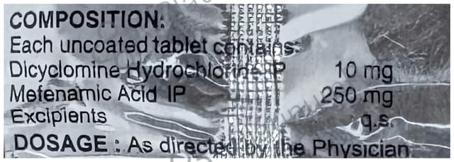Koligesic MF 10mg/250mg Tablet