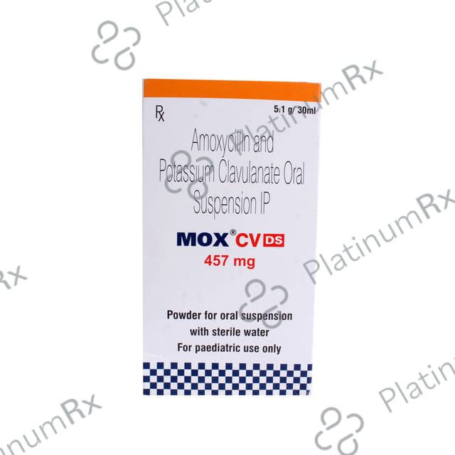 Mox Clav Ds 457mg Suspension 30ml