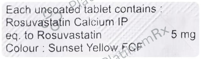 Rosucus 5mg Tablet 15s