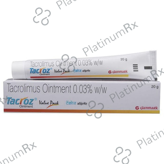 Tacroz 0.03% Ointment 10gm