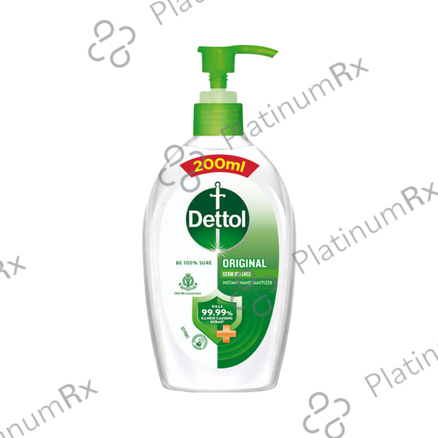 Dettol Original Instant Hand Sanitizer 200ml