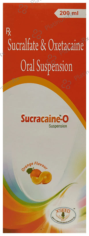 Sucracaine-O Oral Suspension Orange