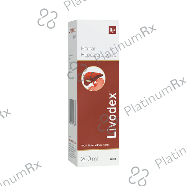 Livodex Herbal Hepatoprotective Syrup (200ml Each) 1 Bottle