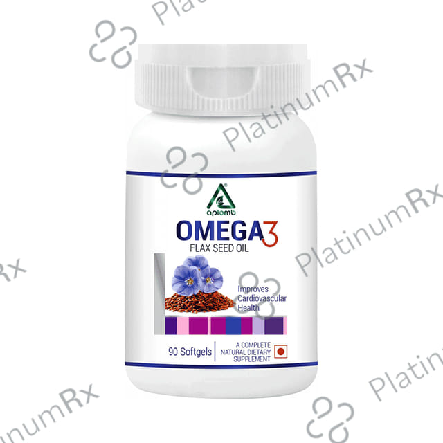 Aplomb Omega 3 Flax Seed Oil Softgel 90s