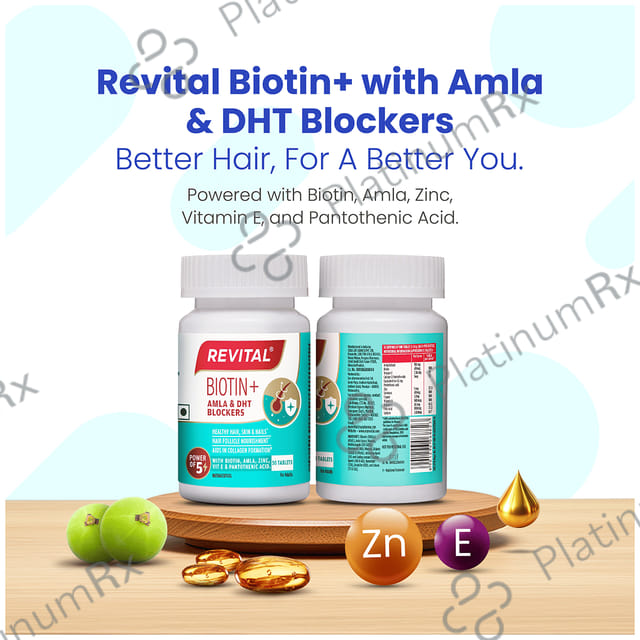 Revital Biotin+ Tablet 50s