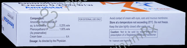Amrolstar 0.25% Cream 30gm