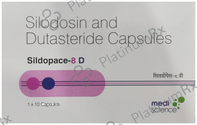 Sildopace D 8mg/0.5mg Capsule