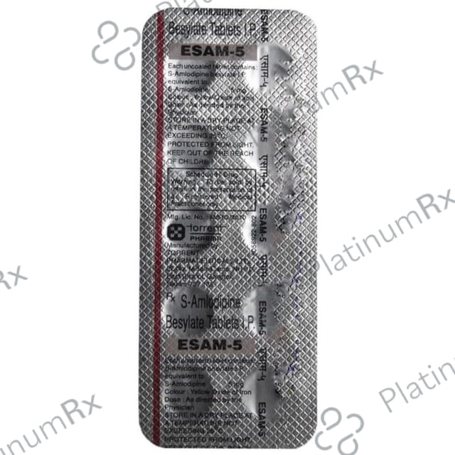 Esam 5mg Tablet 10s