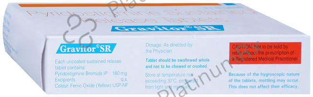 Gravitor SR 180mg Tablet 10s