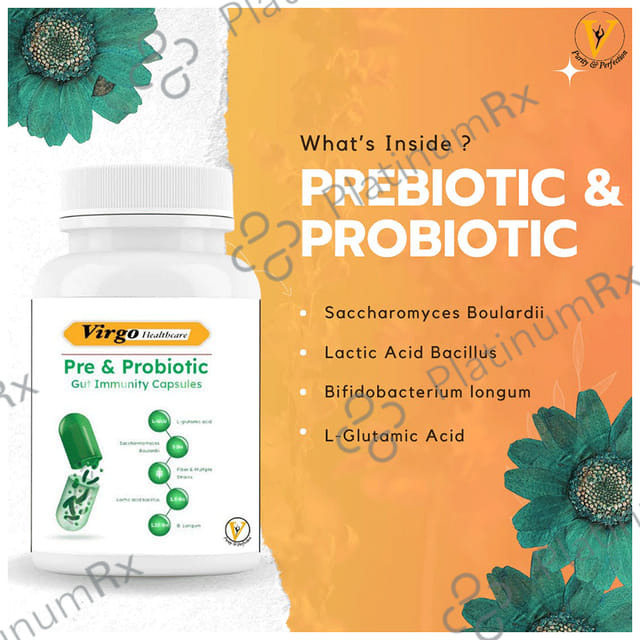 Virgo Healthcare Prebiotic & Probiotic Vegicap