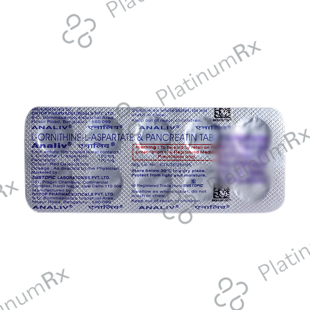 Analiv 150/100mg Tablet 10s