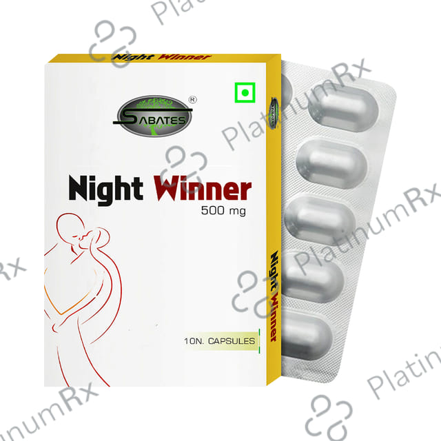 Sabates Night Winner Capsule 10 capsules
