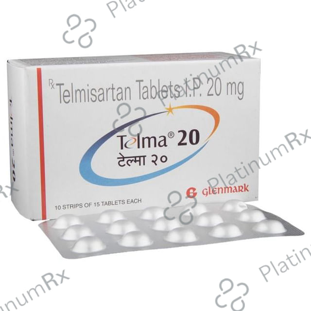 Telma 20mg Tablet 15s