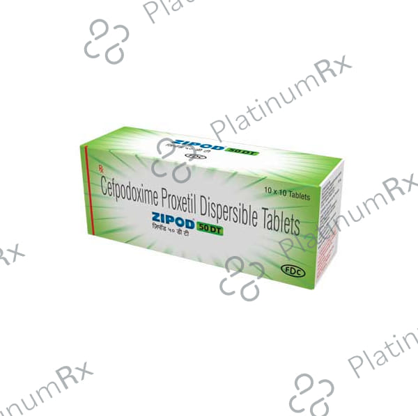 Zipod 50mg Tablet DT 10s