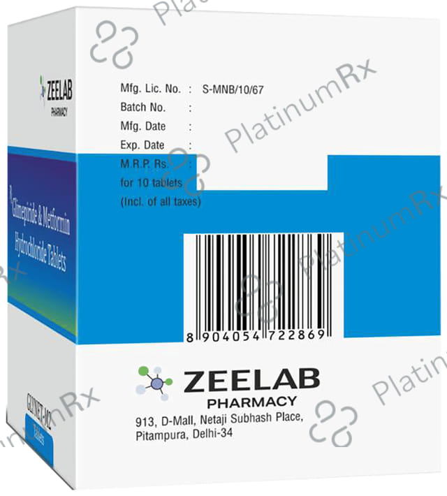 Glynet M2/500mg Tablet 10s