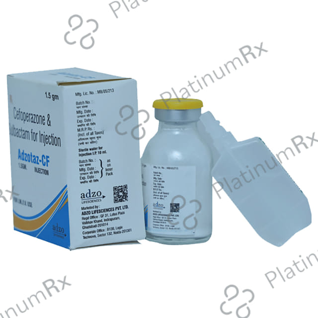 Adzotaz CF1000/500mg Injection 1s