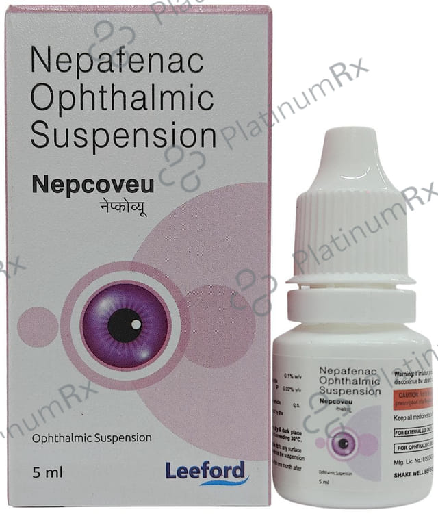 Nepcoveu 0.1% Eye Suspension 5ml