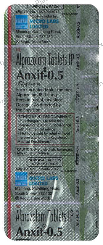 Anxit 0.5 Tablet