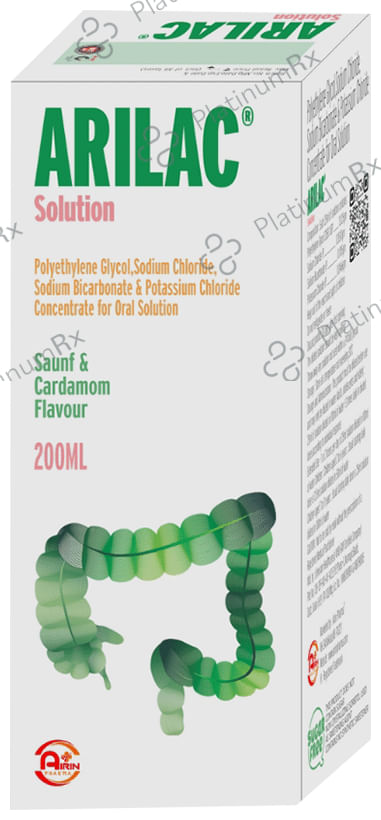 Arilac Oral Solution Saunf & Cardamon Sugar Free