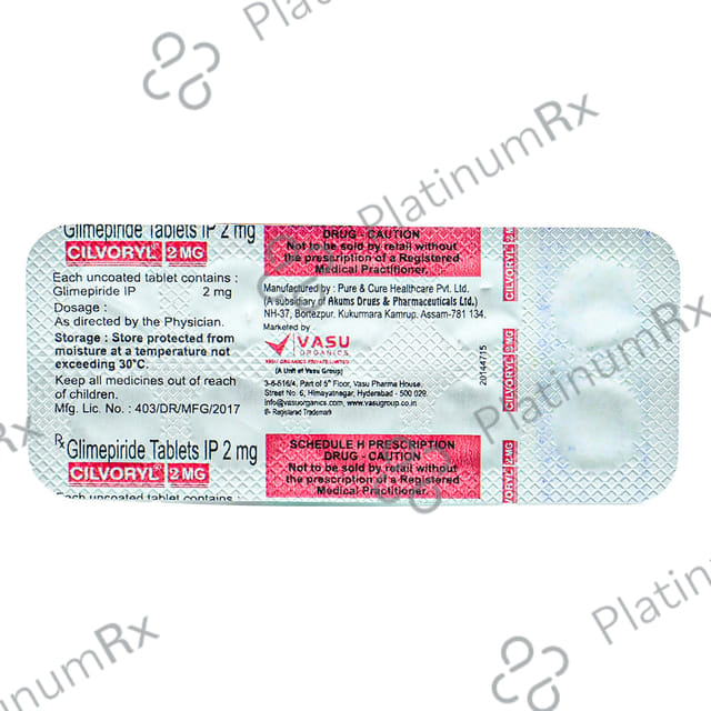 Cilvoryl 2mg Tablet 10s