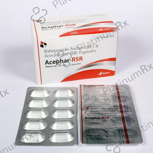 Acephar R SR 200/20mg Capsule 10s