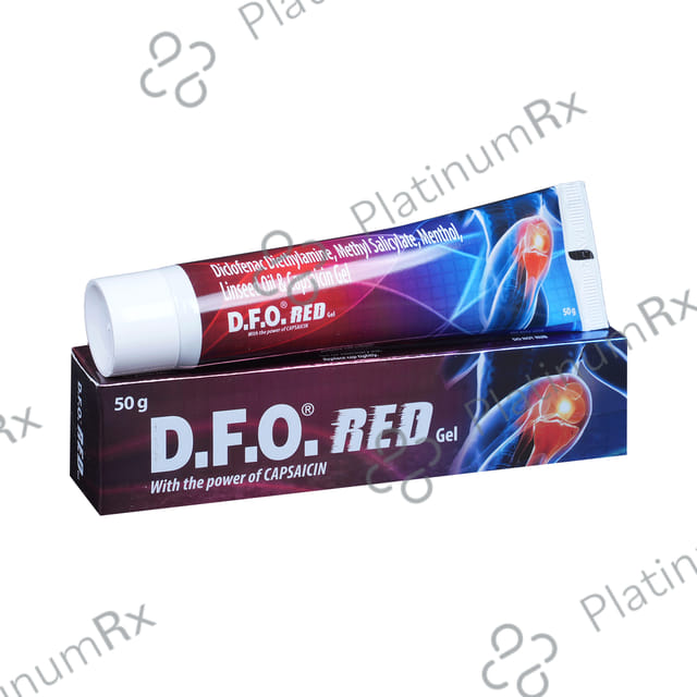 D.F.O. Red Gel 50gm