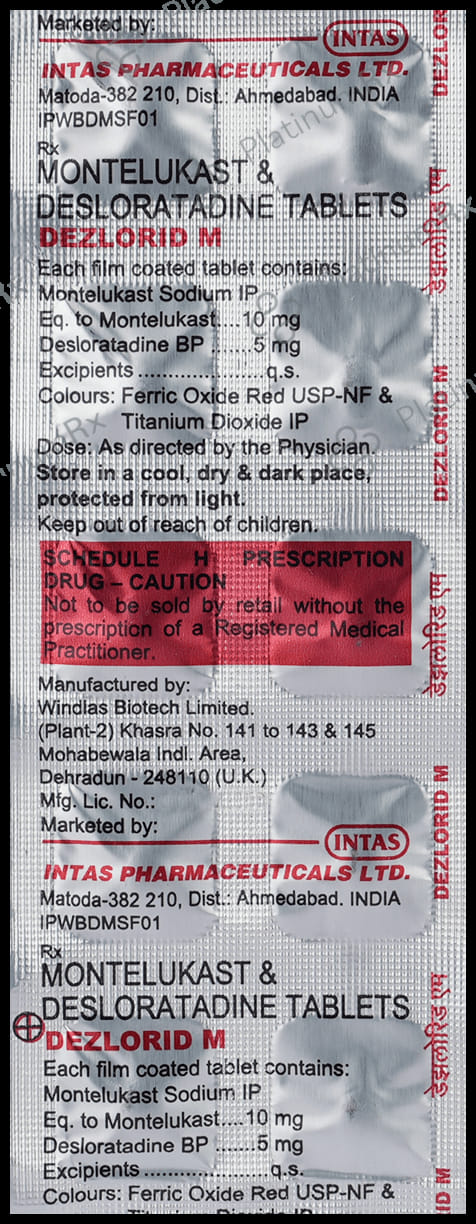 Dezlorid M Tablet 10s