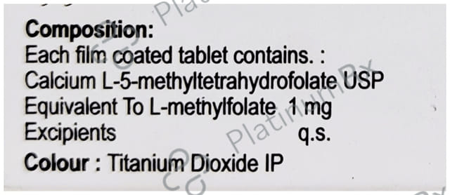 Sysfol L 1mg Tablet 30s
