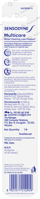 Sensodyne Multi Care Toothbrush 1s