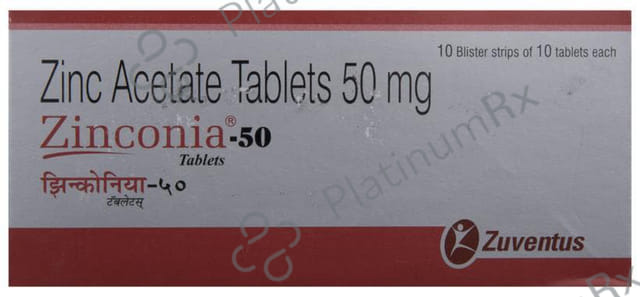 Zinconia 50mg Tablet 10s