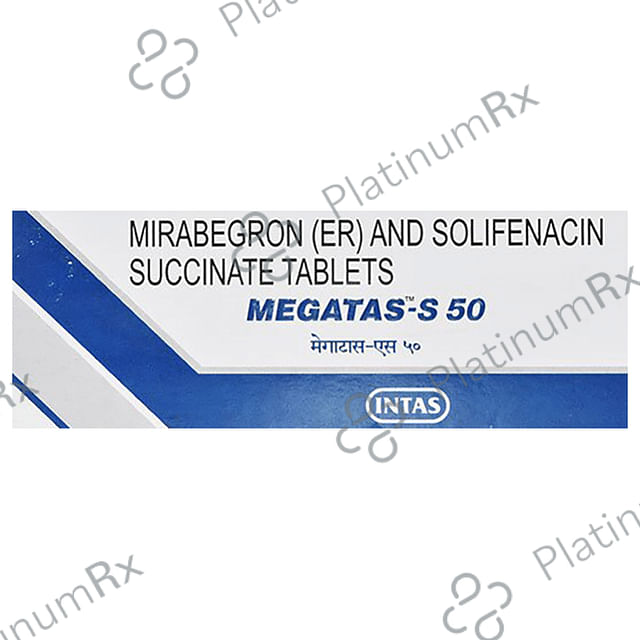 Megatas S 50mg Tablet ER 10s