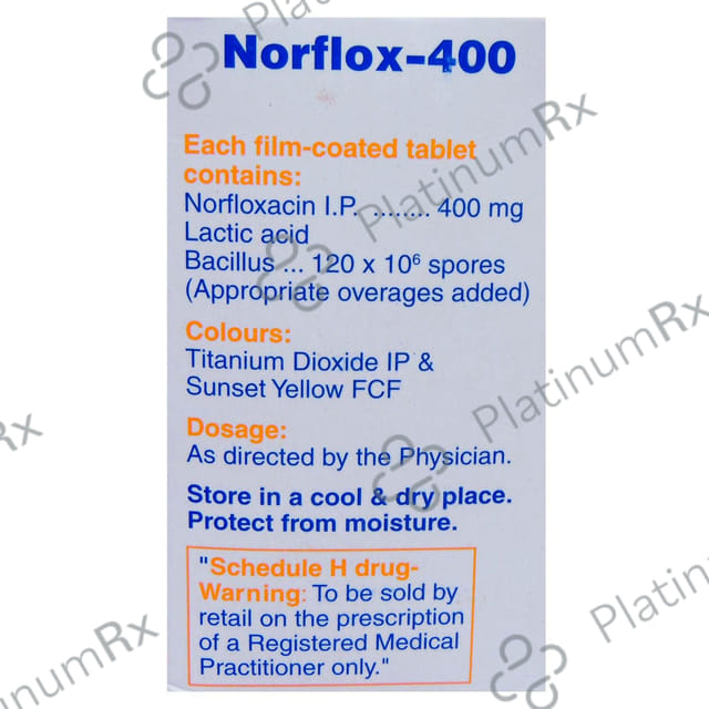 Norflox LB 400mg Tablet