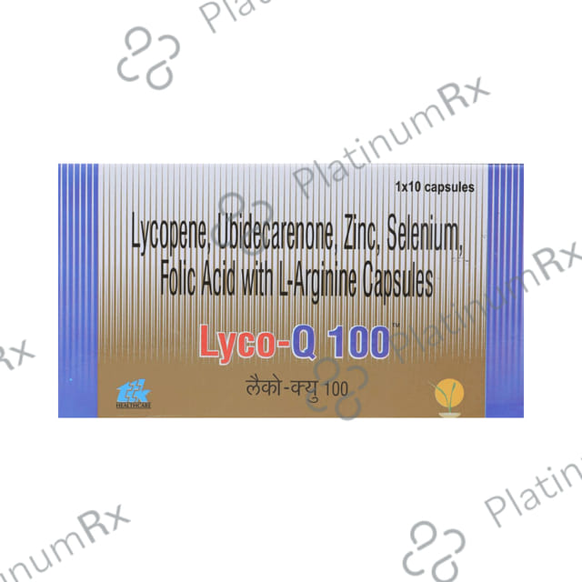Lyco Q 100mg Capsule 10s