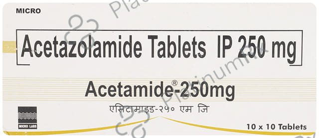 Acetamide 250mg Tablet 10s