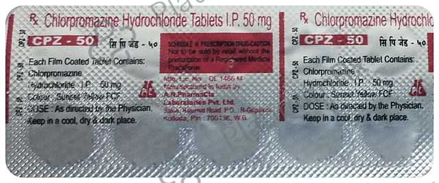 CPZ 50mg Tablet 10s