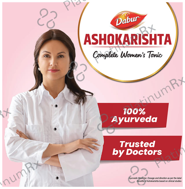 Dabur Ashokarishta Relieves Menstrual Cramps & Period Pain in Women 450ml