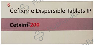 Cetxim 200 Tablet DT
