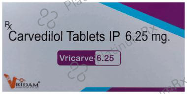 Vricarve 6.25 Tablet