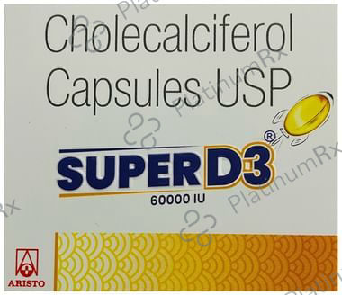 Super D3 60000IU Capsule