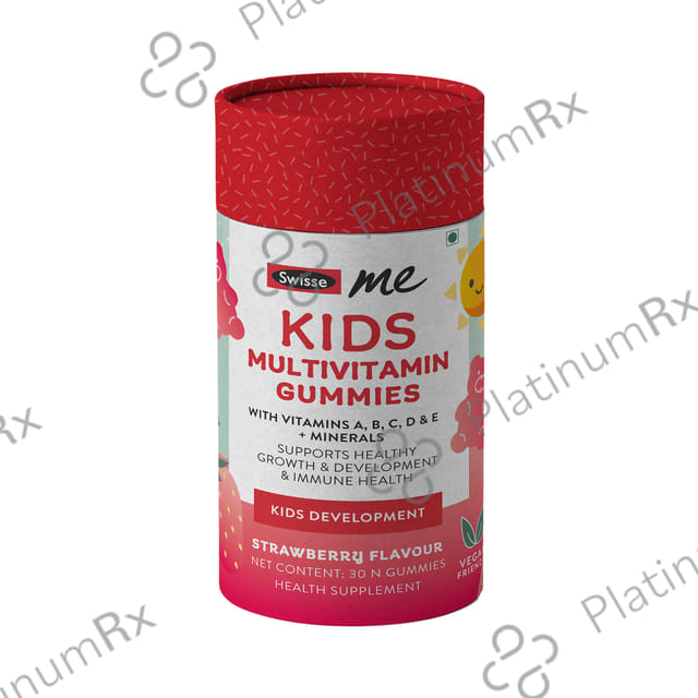 Swisse Me Kids Multivitamin Gummies Strawberry