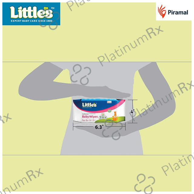 Little's Soft Cleansing Baby Wipes 80 wipes