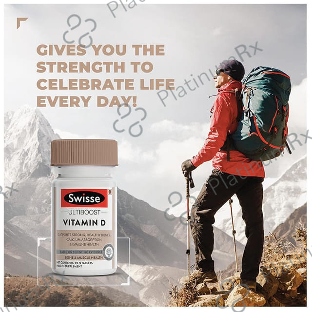 Swisse Ultiboost Vitamin D Tablet for Healthy Bones & Muscles